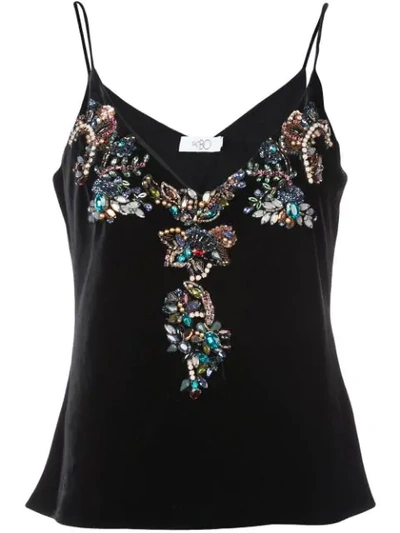 Patbo Embellished Camisole Top In Black