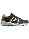 White Premiata Mase Sneakers - Black