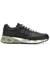 White Premiata Mase Sneakers - Black