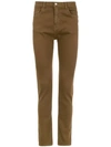 Egrey Skinny Trousers In Brown