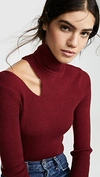 Astr Vivi Sweater In Scarlet Red