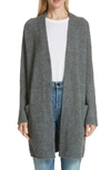 Jenni Kayne Open Sweater Coat In Grey