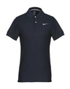Nike Polo Shirts In Dark Blue