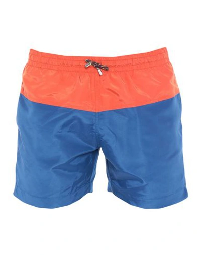 Stella Mccartney Swim Shorts In Blue