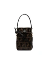 Fendi Mon Tresor Logo - Brown