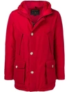 Woolrich Storm Parka In Red