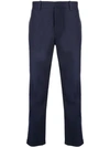 Marni Cropped Trousers In Blue