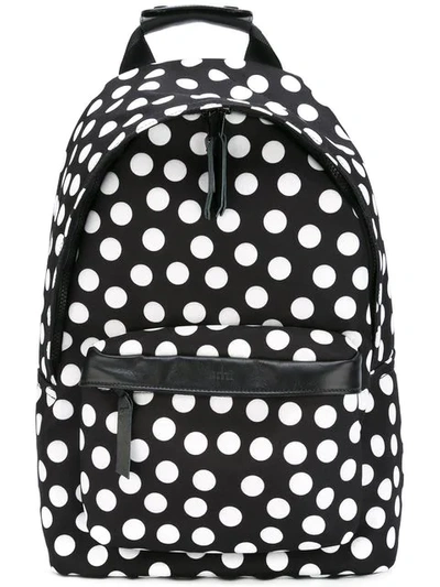 Ami Alexandre Mattiussi Printed Dots Backpack In White
