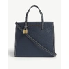 Marc Jacobs Mini Grind Tote Bag In Blue Sea