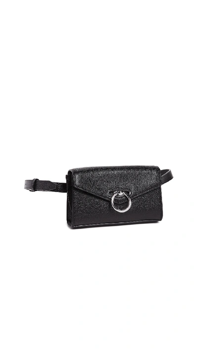 Rebecca Minkoff Jean Belt Bag In Black