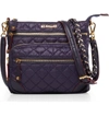 Mz Wallace M Z Wallace Downtown Crosby Crossbody Bag - Purple In Boysenberry