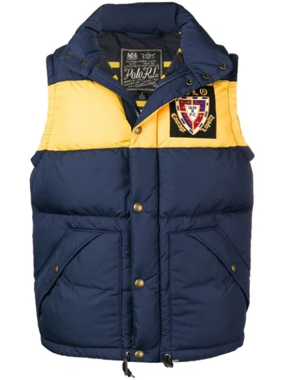 Polo Ralph Lauren Men's Water-repellent Down Vest In 001 Navy