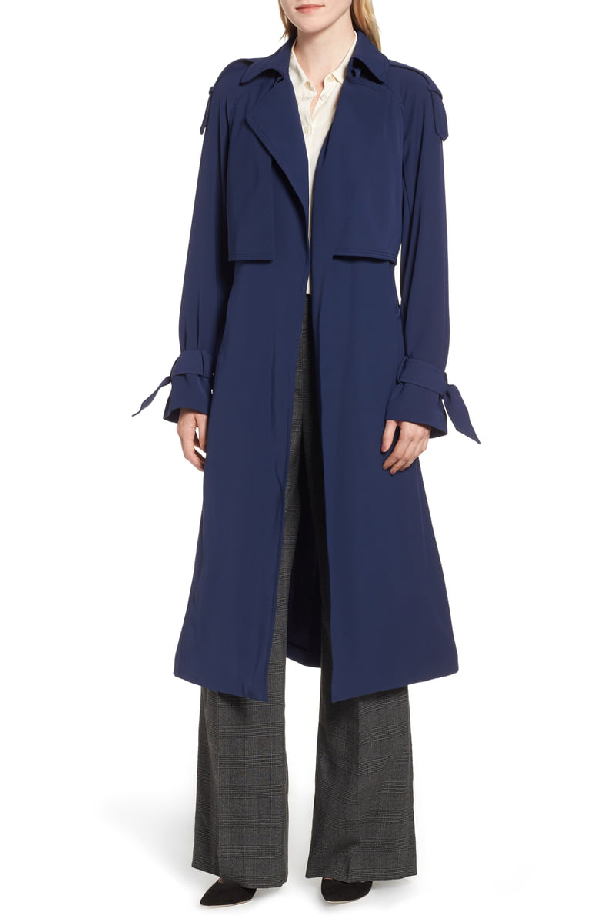 michael michael kors belted trench coat