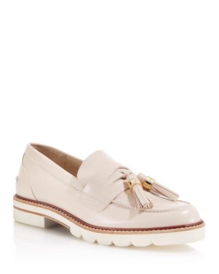stuart weitzman manila tassel loafers