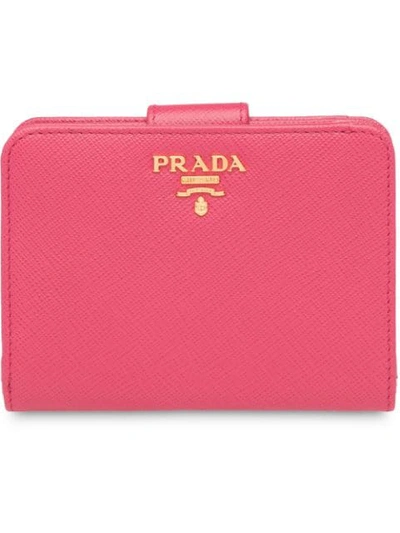 Prada Small Wallet In Pink