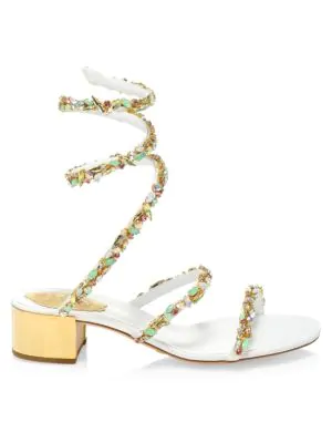 satin ankle wrap heels