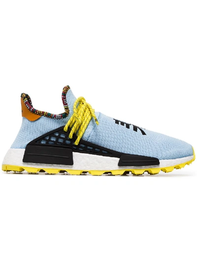 Adidas Originals Adidas By Pharrell Williams X Pharrell Williams Multicoloured Human Body Nmd Sneakers - Blue In Blue
