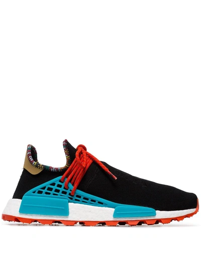 Adidas Originals Adidas Adidas X Pharrell Williams Black Human Body Nmd Trainers In 101 - Black