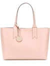 Emporio Armani Rectangular Tote Bag In Pink