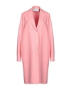 Harris Wharf London Coat In Pink