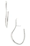 Faris Vinea Hook Earrings In Sterling Silver