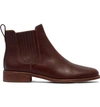 Madewell The Ainsley Chelsea Boot In Rich Brown Leather