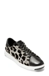 Cole Haan Women's Grandpro White Leopard Print Calf Hair Low-top Sneakers In Ocelot Calf Hair