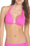 La Blanca Island Goddess Hipster Bikini Bottoms In Electric Pink