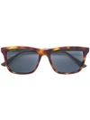 Gucci Rectangle Frame Glasses In Brown