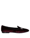 Tod's Loafers In Deep Purple