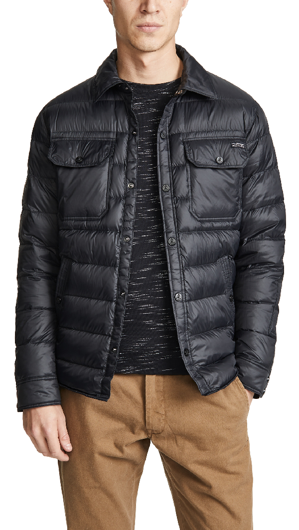 ralph lauren quilted shirt jacket