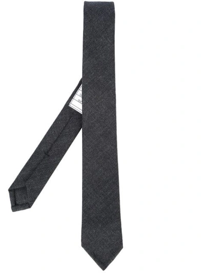 Thom Browne Classic Tie In 灰色