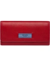 Prada Etiquette Wallet In Red