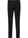 Prada Slim-fit Tailored Trousers In Blue