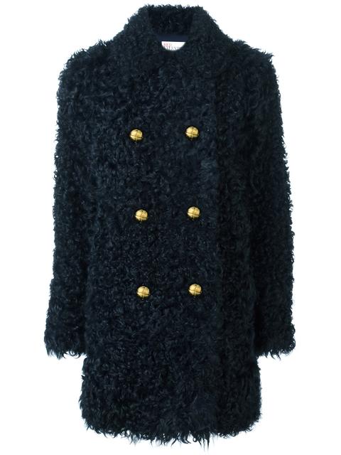 Red Valentino Double Breasted Coat | ModeSens