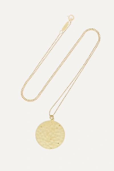 Jennifer Meyer Hammered 18-karat Gold Necklace