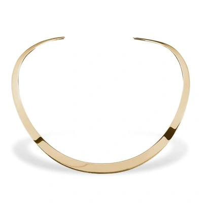 Ekria Timeless Duo Necklace Shiny Yellow Gold