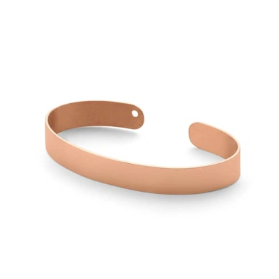 Ekria Timeless Tres Palm Cuff Shiny Rose Gold