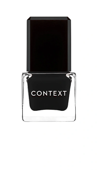 Context Nail Lacquer In 001 Fade To Black.