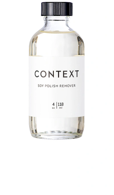 Context Soy Nail Polish Remover In N,a