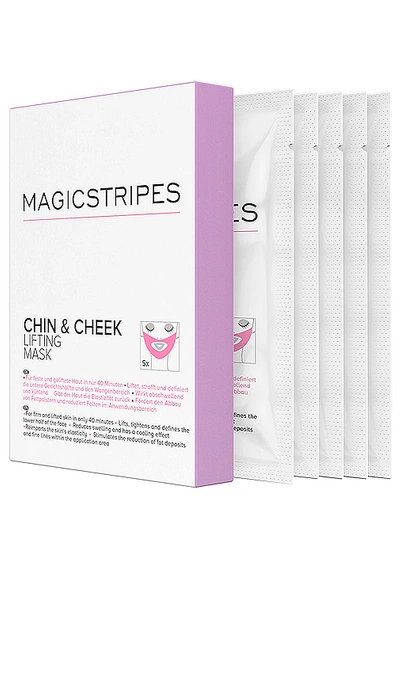 Magicstripes Chin And Cheek Lifting Mask Box 5 Pack In N,a