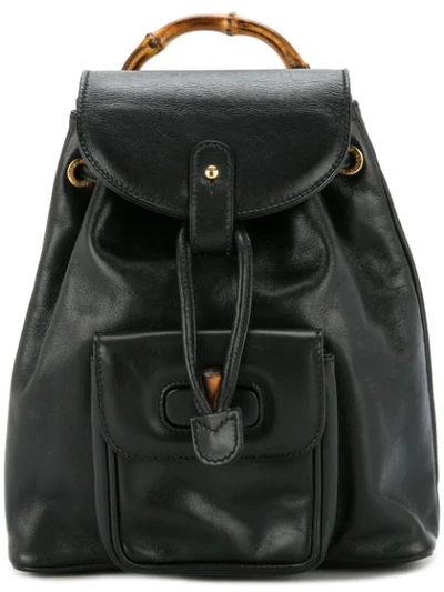 Gucci Vintage Classic Backpack - Black
