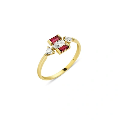 Gfg Jewellery Eline Ruby Ring