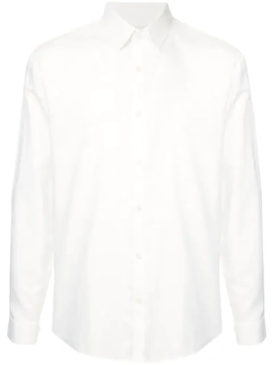 Cerruti 1881 Pointed Collar Shirt In White