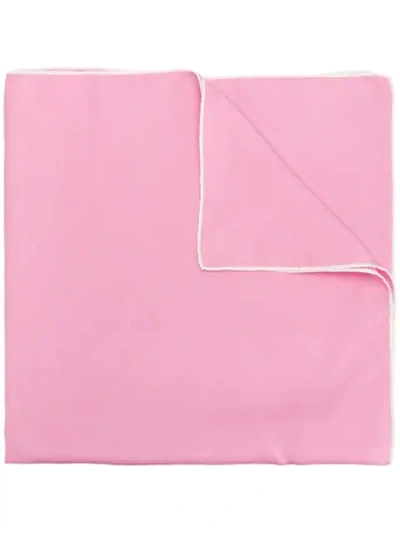 Holland & Holland Plain Scarf In Pink