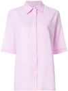 Holland & Holland Chest Pocket Shirt In Pink