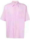 Holland & Holland Shortsleeved Shirt In Pink
