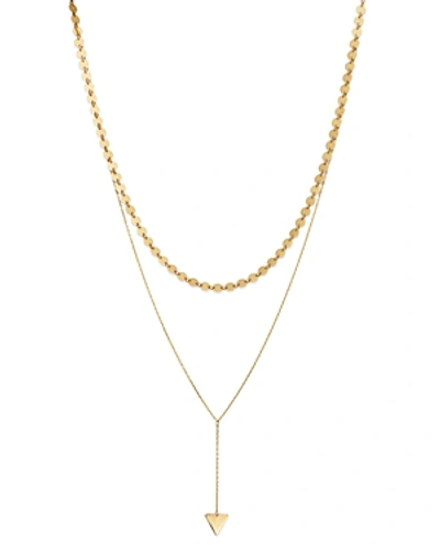 Moon & Meadow Layered Choker Necklace In 14k Yellow Gold, 15 - 100% Exclusive