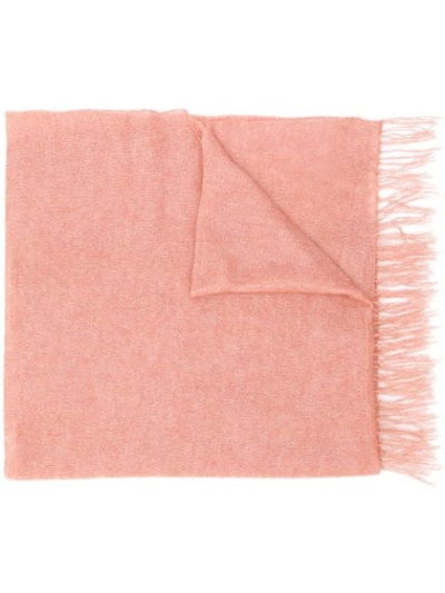 Alysi Knitted Scarf - Pink