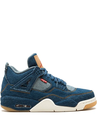 Jordan X Levi's Air  4 Retro Nrg Sneakers In Blue